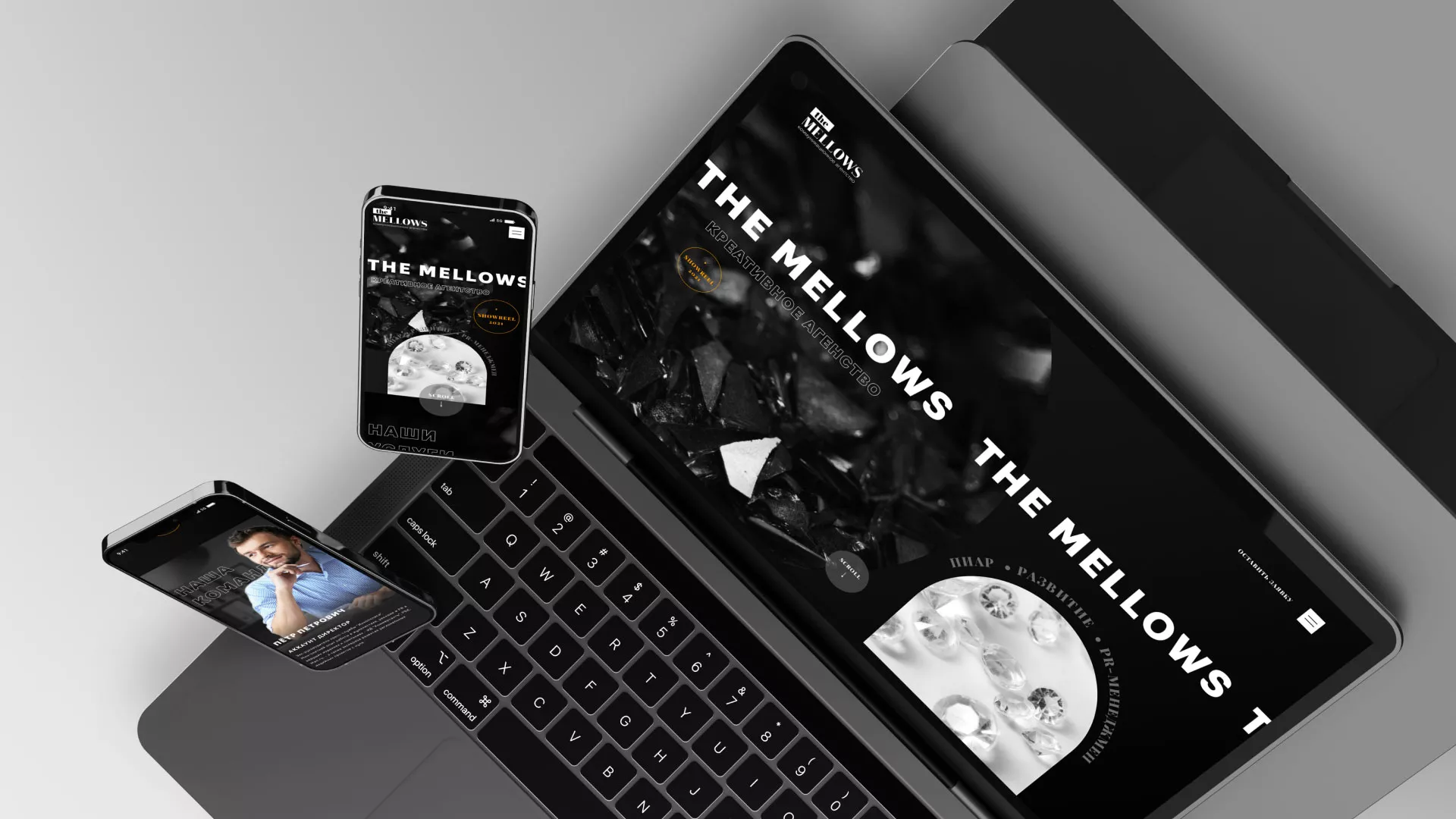 Разработка сайта креативного агентства «The Mellows» в Темрюке